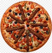 Kabab Stuffed Pizza